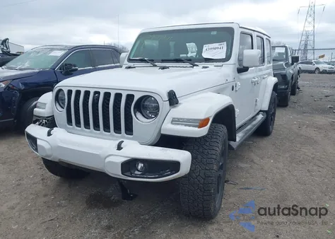 2021 Jeep Wrangler Unlimited High Altitude 4X4 из США, поврежденный, VIN 1C4HJXEG5MW600272